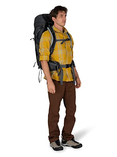 Osprey Stratos 44L Men's Hiking Backpack, Tunnel Vision Grey - image 7