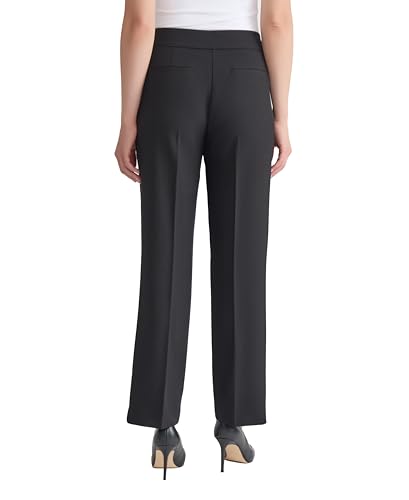 Kasper Women's Flat Front Trouser Pant3