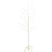 Kurt Adler 6-Feet Pre-Lit White Twig Tree with 120 White LED Lights