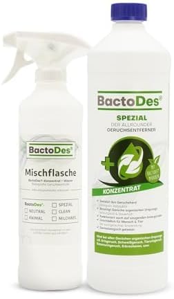 BactoDes Specjalny 1 l | uniwersalny neutralizator zapachów | neutralizator zapachów moczu