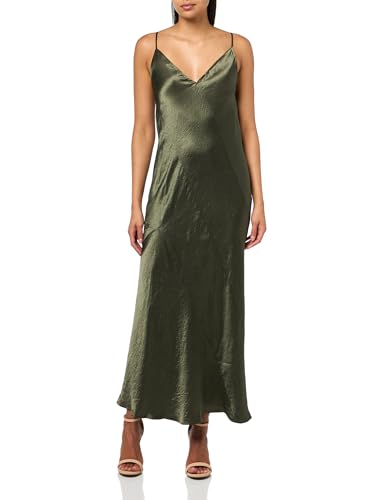 Vince Women's Panelled Bias Slip Dress, Herba, X-Large