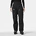 Helly-Hansen Sogn Shell Pant - Women's High Waist Adjustable Snow Pant, Waterproof Skiing Pants with Cargo Pockets, 990 Black - L