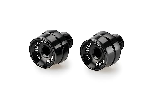 Puig 21014N Contrapesos Manillar Speed accesorio específico, Negro