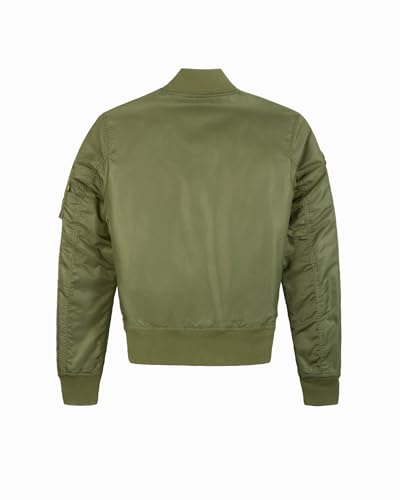 Top Gun MA-1 Bomber Jacket for Women – Olive Green, Medium – Ultimate Stylish Comfort with Vintage Vibes - Image 2