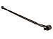 Scott Drake Cast Iron Steering Center Link (V8, Manual), Compatible with 1964-1966 Ford Mustang, Model C5ZZ-3304-CI
