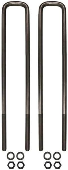 Technical Precision Replacement for International 7700 Year 2009 Grade 8 SEMI-Round U-Bolt KIT .75 X 3 X 23-.375INCH Rear Single AXLE