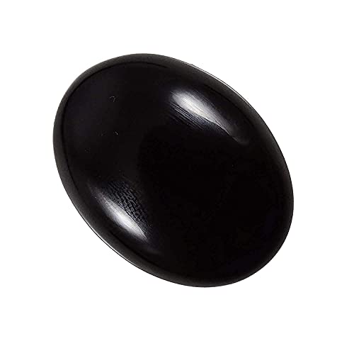 Sulemani Hakik naturel 7,25 Ratti agate noire certifiée homme femme