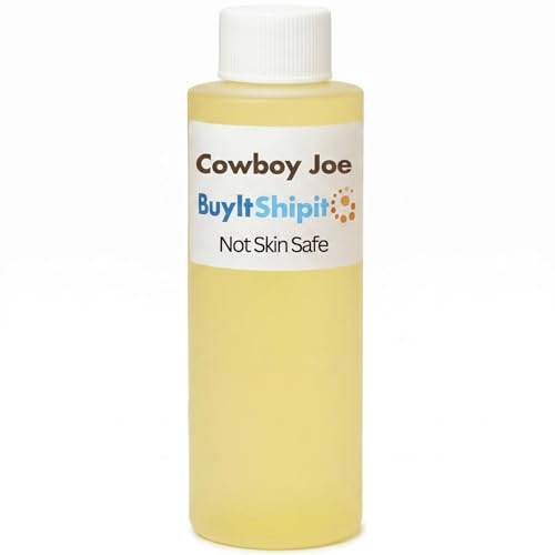 Image of Cowboy Joe from Our Leather Collection - Perfect for Adding Aroma to Freshies, Candles, Soaps, and Diffusers - 8 oz
