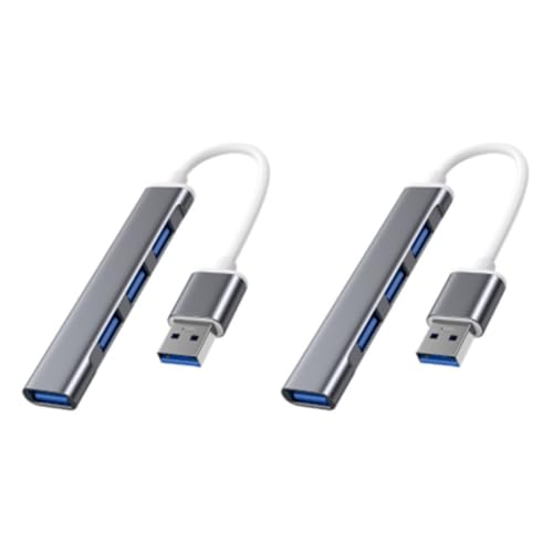 Oaqmvgin USB 3.0 Hub 4-Port Compact Desktop USB Splitter mit An