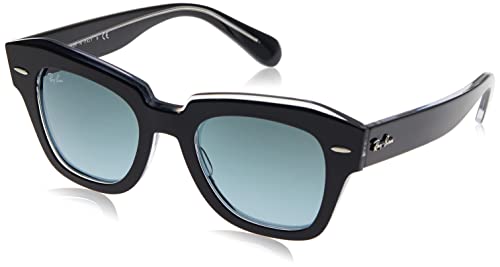 サングラス 0RB2186 STATE STREET 12943M BLUE GRADIENT GREY 49
