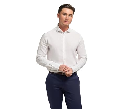 Chemise en lin homme pour mariage et événements d'été chic manches longues SIRRI