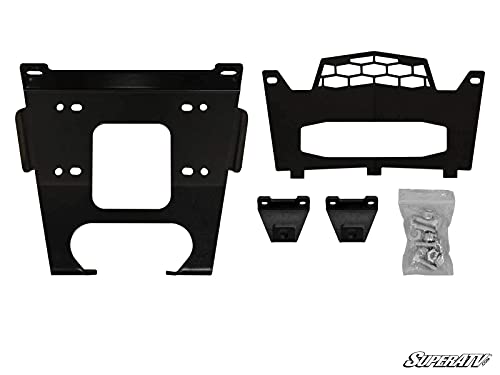 SuperATV Black Ops Winch 4500 lb y Montura Polaris RZR miniatura 4