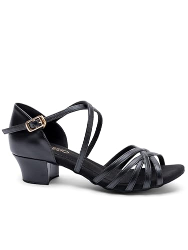 Capezio Rebecca 1.5" Ballroom Shoe, Black, 9.5 M