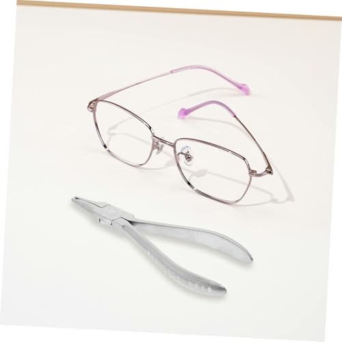 Alicates de acero inoxidable HOMSFOU para ajustar monturas de gafas 6