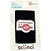 Scunci Effortless Beauty Small No-damage Elastics, Black, 2mm, 102-Count