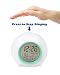 HAMSWAN Despertadores, [Regalos Originales] Reloi Alarma, Clock, Despertadores Cambiado Entre 7 Colores...