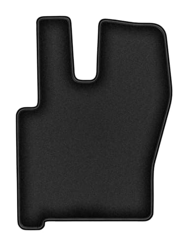 Tapis conducteur velours noir pour rénover la cabine de l'Eurocargo II