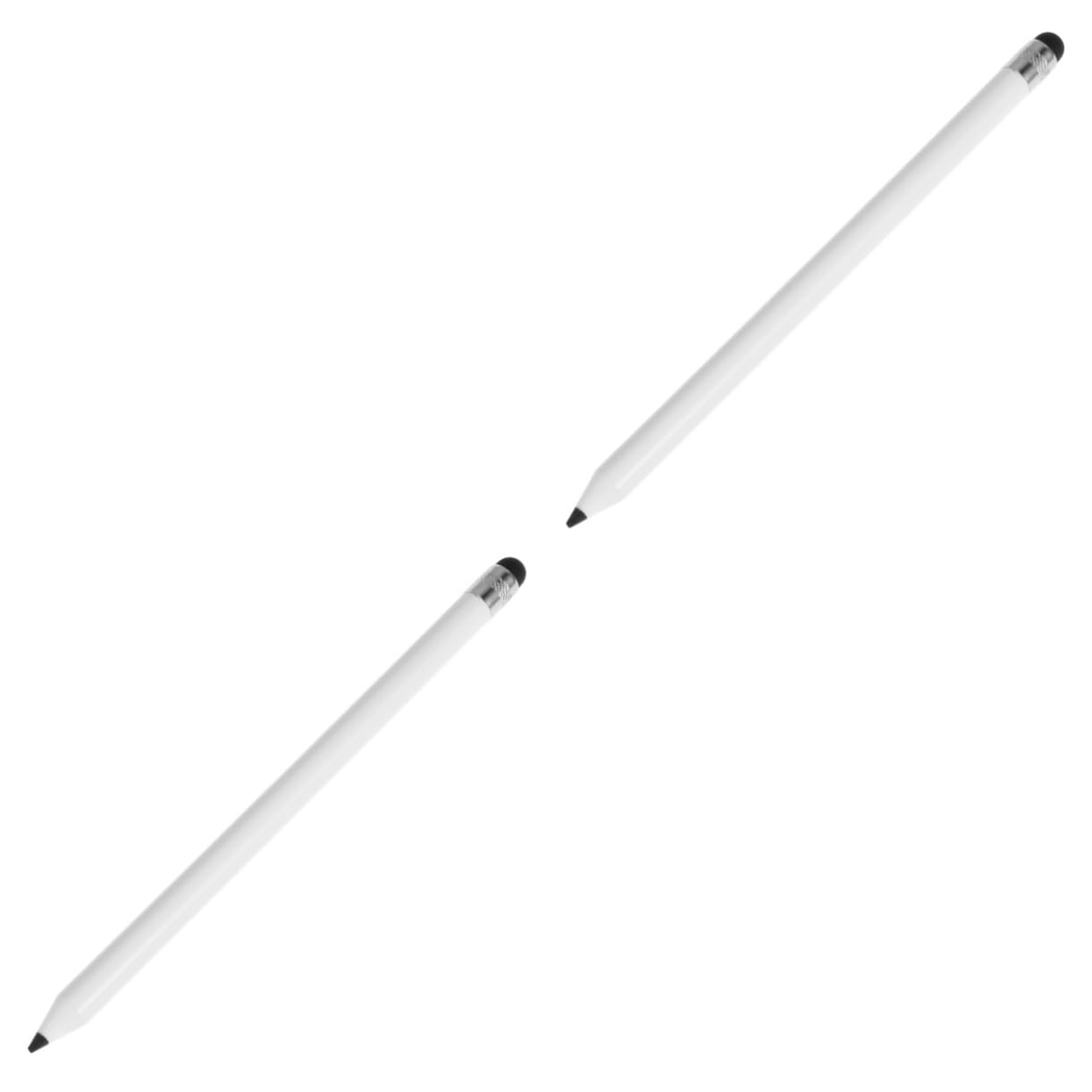  **2 Pezzi Pensiero Capacitivo Per Tablet Comodo Da Usare Stilo Bianco**
| **Stilo Capacitivo Da 2 Pezzi Bianco Per Tabl