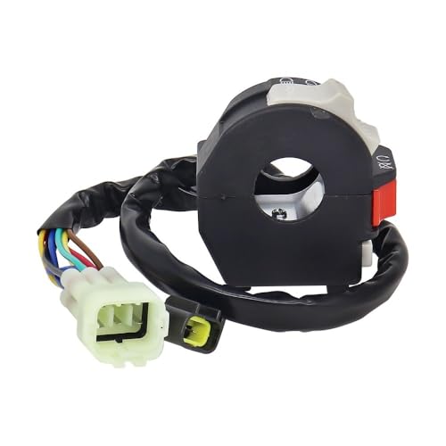 Interruptores motocicleta adelante luz interruptor ajuste adecuado para manillar Yamaha YFZ450 4