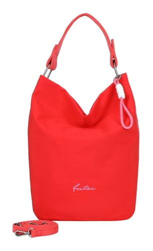 Sac à épaule Lea Hobo de Fritzi aus Preußen rouge, idéal pour vos sorties urbaines quotidiennes