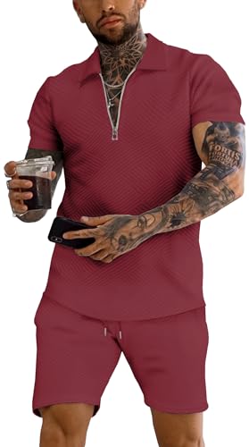 URRU Men’s Polo Shirt & Shorts Set