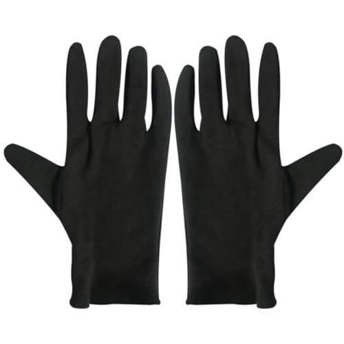 Guantes de algodón de protección para manos en trabajos industriales y construcción pesada