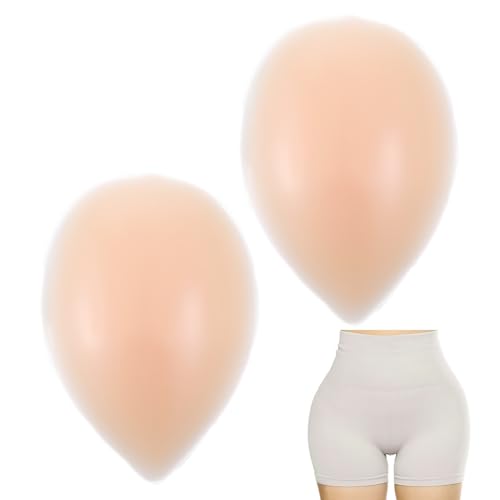 Silicone Hip Pads for Women – 2Pcs Size L, Self-Adhesive & Sweat-Resistant, Instant Hip Lift Enhancer, Reusable Butt Pads to Create Hourglass Figure, Seamless Under Dresses, Leggings & Jeans