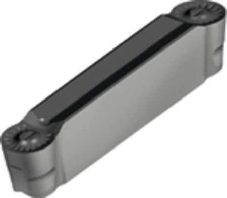 GX24-3E500N25-RF8 WSM13S Carbide Tiger-Tec Grooving Indexable Turning Insert, 0.098" Corner Radius (Pack of 10)