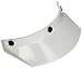 Biltwell MV-WHT-00-SD 3-Snap Moto Visor (White, One Size) (for Most 3-Snap Style Helmets)