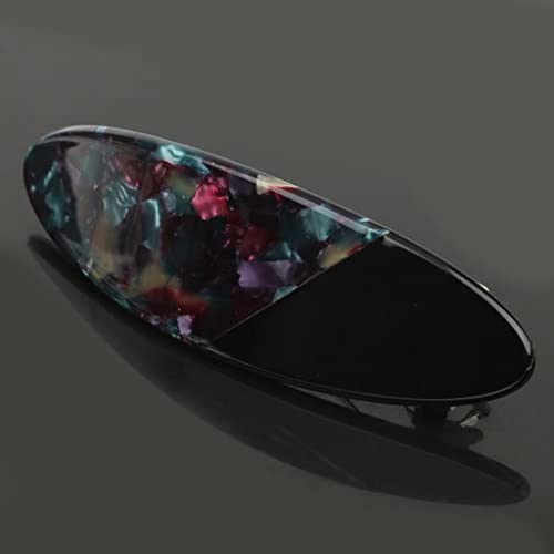 DYNWAVE 2 Packs de Acrílico Leopard Spring de Acrílico Grande com Enfeites Barrette