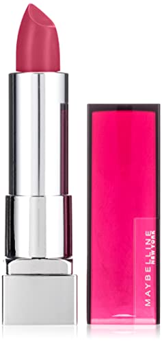Maybelline New York Make-Up Lippenstift Color Sensational Lipstick Crazy Pink/Knalliges Rosa mit pflegender Wirkung, 1 x 5 g