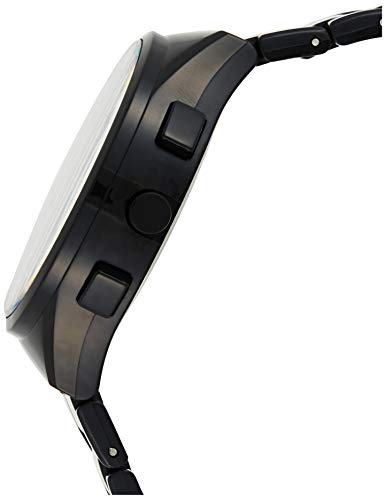 Q&Q Men's Black Dial Band Watch - DA86J002Y