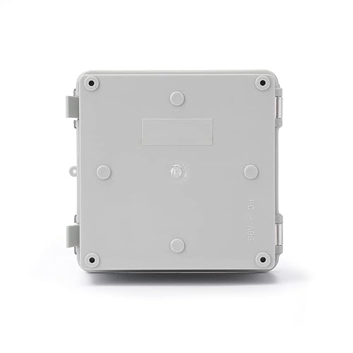 Miniatura 12 de Caja de caja eléctrica impermeable grande ip67 caja de conexiones al aire libre plástico ABS y caja de proyectos (gris, 15.8 "x 11.8" × 7")