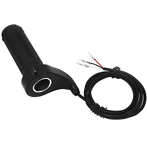 VOANZO Universal ebike throttle 22.5mm 3 Wires Twist Throttle Grip for Electric Scooter Electric Bike, Black - Image 2