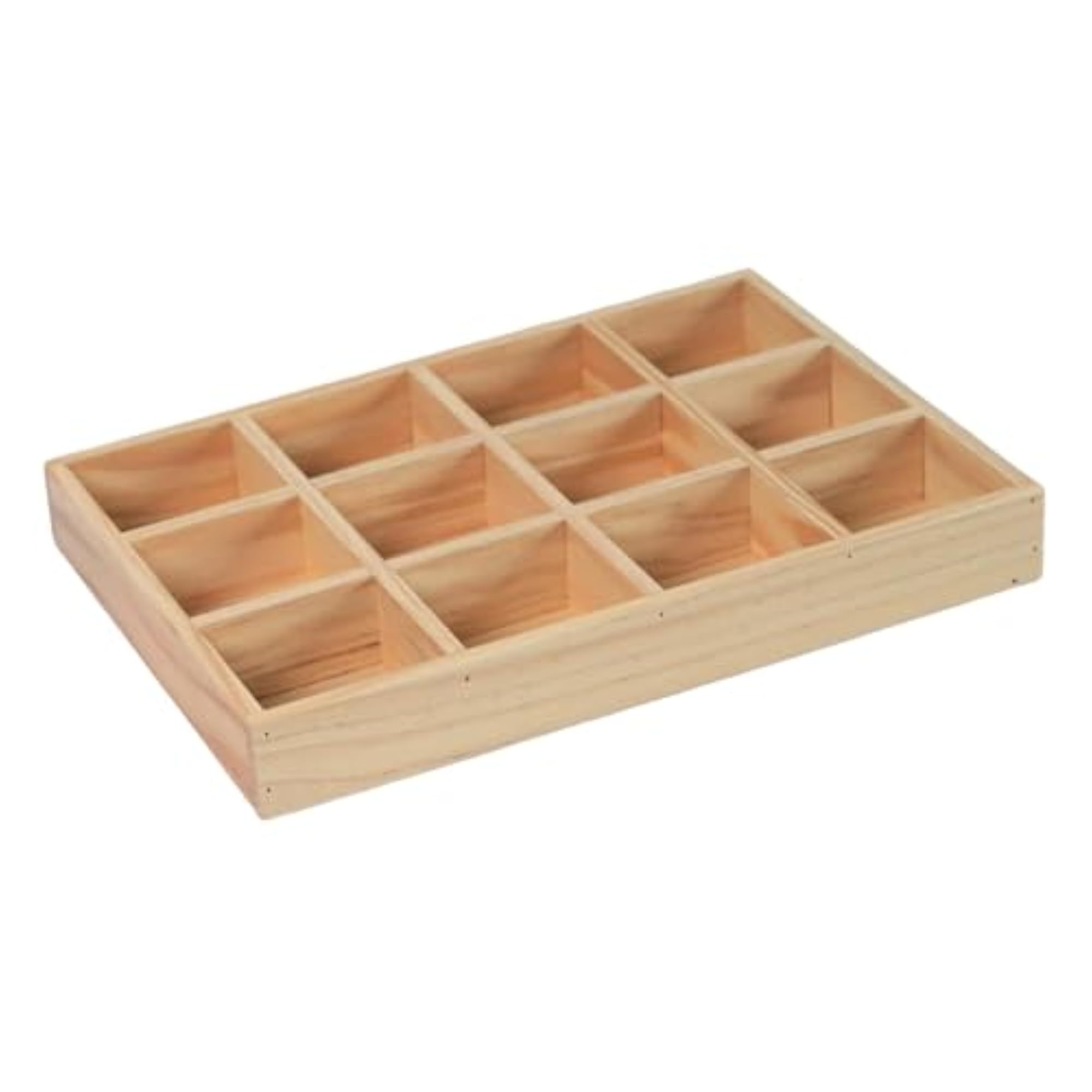Wooden Jewelry Storage Tray for Small Plants