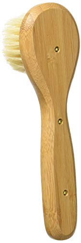 Facial Cleansing Brush - Natural Bristle Wood Handle #TOP1