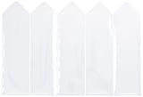 ClearBags HBM4 Vinyl Hanging Bookmark Sleeves, 2 11/16