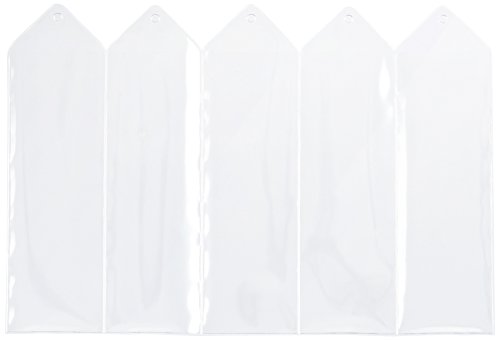 ClearBags Vinyl Hanging Bookmark Sleeves | 2 11/16