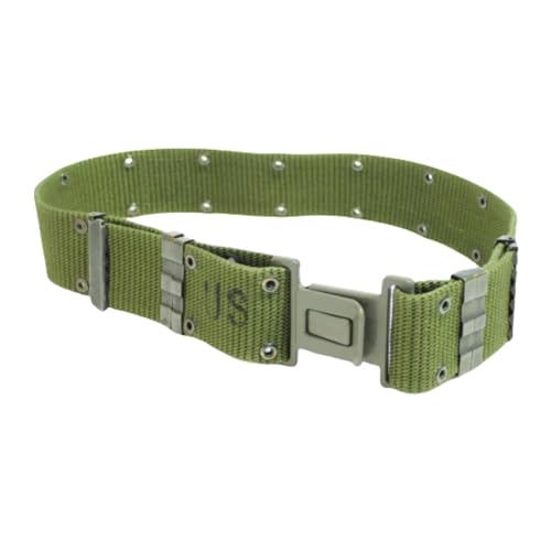 BTC Bryburn Trading Co Pty Ltd Est. 1974 Equipment Pistol Belt, US Army ALICE LC-2, Olive Drab With Plastic Quick Release Buckle - Original US Army Issue