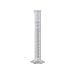 BorosilÂ® Class B TC Graduated Measuring Cylinder with Pour Spout, Hexagonal Base, and Permanent Amber Graduations, 25 mL, 5/CS