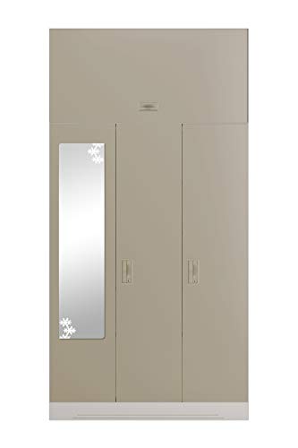 Image of Interio by Godrej Slimline 3-Door Steel Almirah