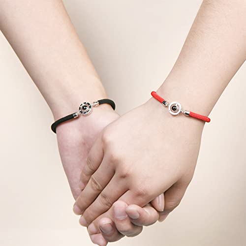 Pearbee Braccialetti per coppie Bracciale con