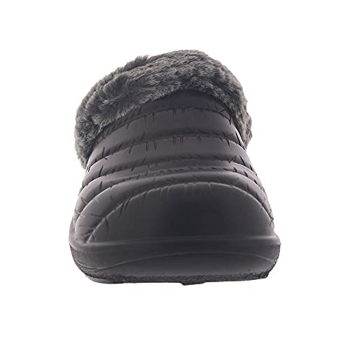 Skechers Women's Foamies Cozy Camper - Restful Clog, Black, 6