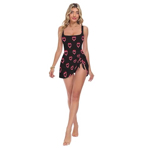 Maillot de bain une pièce pour femme au col carré chic et coupe sculptante