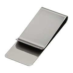 日本製 ステンレスマネークリップ 2cm x 5.5cm 軽量 コンパクト
