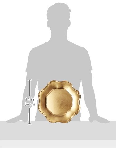 Chargeit By Jay Baroque Gold Charger, 13" #TOP1