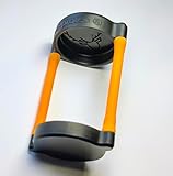 Opti-Protec Protección para Punto Rojo holográfico de Caza y Tiro Aimpoint Micro T1 Micro H1 y Micro S1, Funda Visor Naranja y Negro