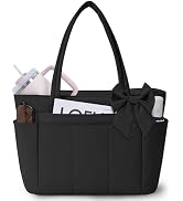Wandering Nature Sac fourre-tout pour femme, convient pour gobelet de 120 ml et ordinateur portable de 15,6", sac de travail pour infirmière avec D