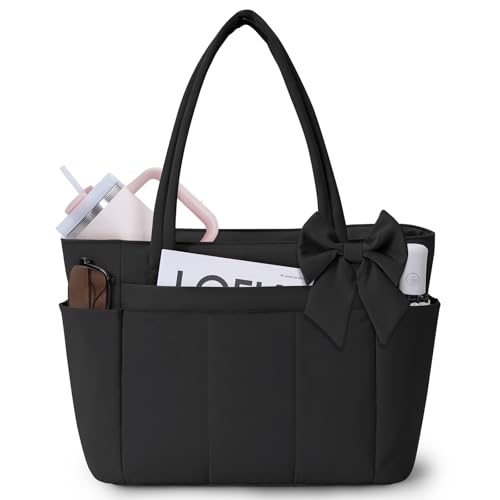 Wandering Nature Puffer Tote Bag