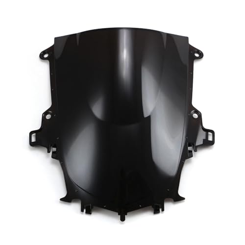 Pare-brise de moto YZF-R1 R1S R1M noir avec déflecteur de vent double bulle